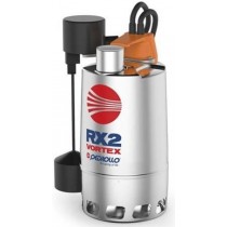 Погружной дренажный насос Pedrollo RXm 2/20 VORTEX-GM для загрязненной воды 0,37 кВт, 1х230В с магнитным поплавковым выключателем - 48TXVG12A1