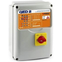 Шкаф управления 2-мя однофазными насосоми Pedrollo QED 2 MONO, 0,37-2,2 кВт, 2-16 А, 1х230 В - 533QED02M
