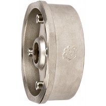 Клапан обратный дисковый межфланцевый Rushwork 404-015-40 DN15 PN40, корпус нерж. сталь (1.4541)